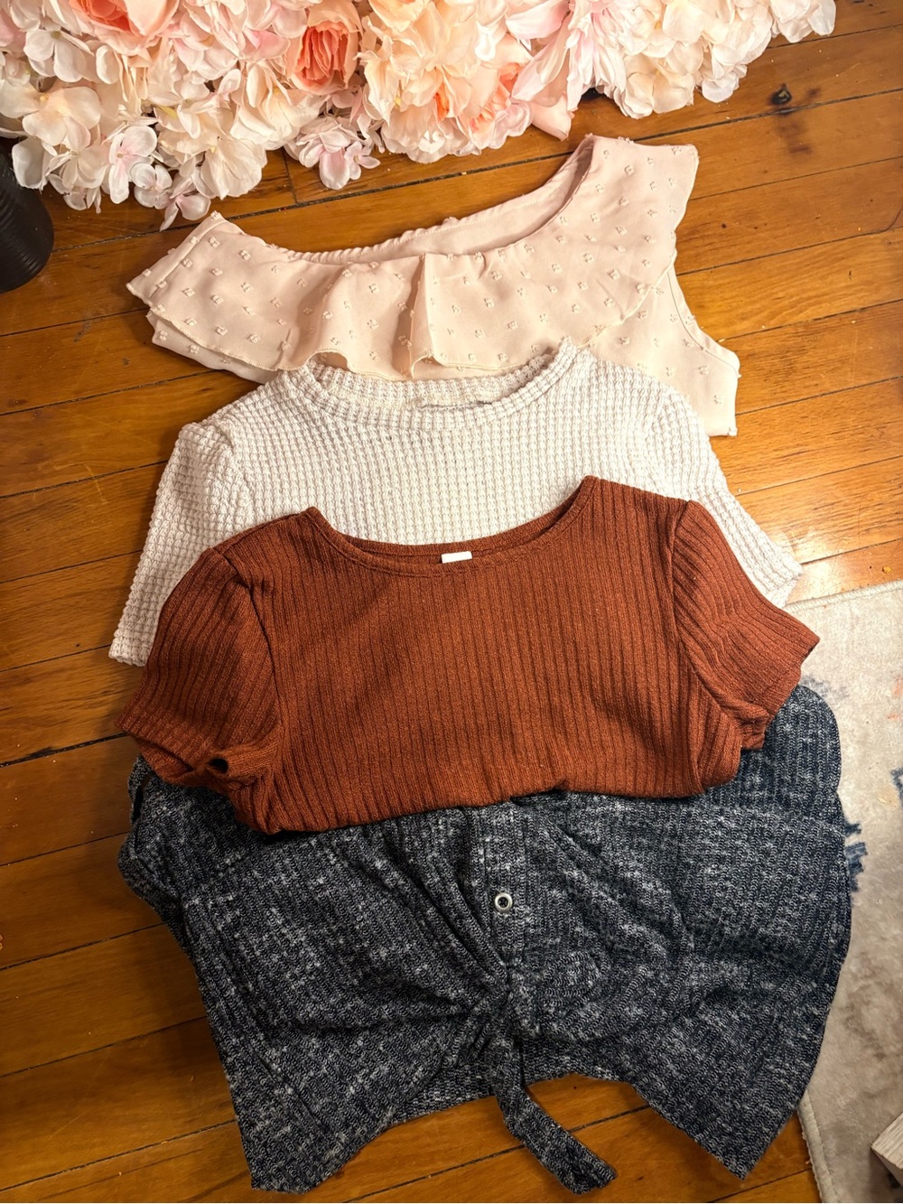 Women's Ribbed Short Sleeve Bundle